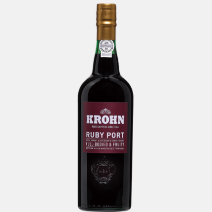 Krohn ruby port 'full-bodied & fruity'